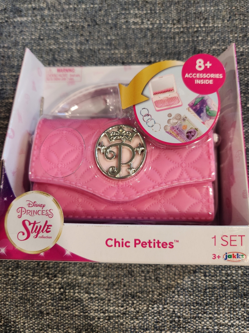 Disney Princess Style Chic Petites Pink Purse
